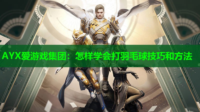 怎样学会打羽毛球技巧和方法 怎样学会打羽毛球技巧和方法